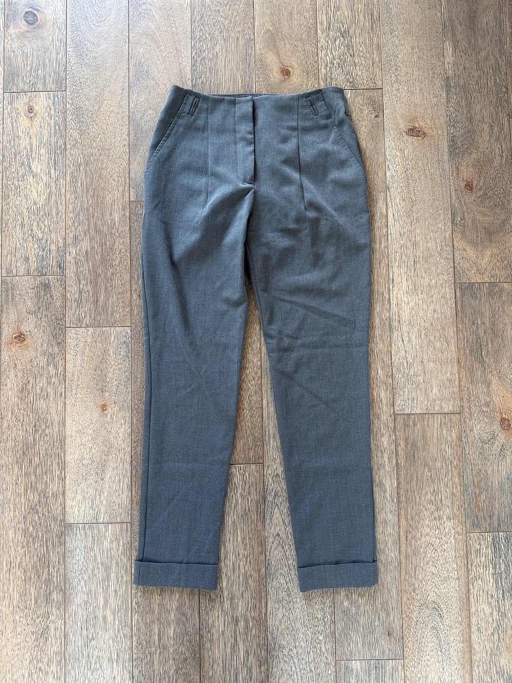 Grey Tailored Pants Size 2